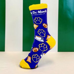 Cafe du Monde Adult Death Valley Socks